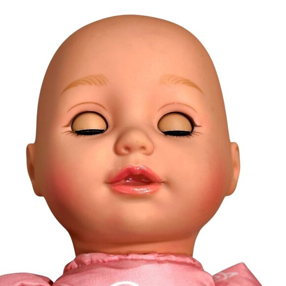 Zapf Creation Baby Girl Doll Vinyl Head Limbs Soft Body Blue Sleepy Eyes 13 Inch - Picture 3 of 7